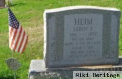 Sgt Leroy P. Heim