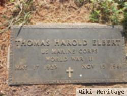 Thomas Harold Elbert