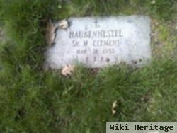 Sr M. Clement Haubennestel