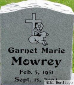 Garnet Marie Mowrey