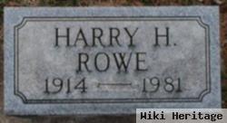 Harry H Rowe