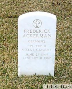 Frederick Ackerman