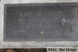 Paul Ward Lyman