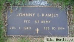 Pfc Johnny L. Ramsey