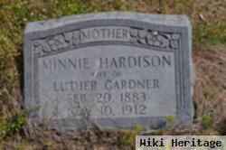 Minnie Hardison Gardner