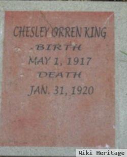Chesley Orren King
