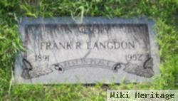 Frank R Langdon