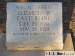 Elizabeth W Easterling