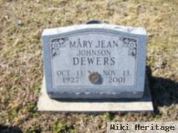 Mary Jean Johnson Dewers