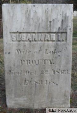 Susannah L Prouty