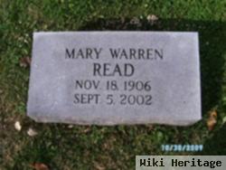 Mary Warren Read