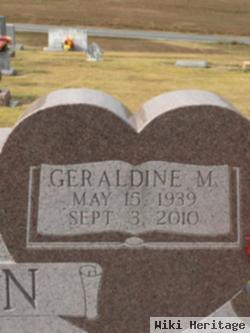 Geraldine "gerry" Moore Brown