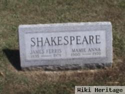 Mamie Anna Shakespeare