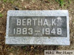 Bertha K Elliott