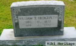 William T Hedgepeth