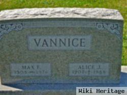 Alice Josephine Davis Vannice