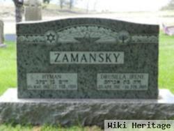Hyman "hymie" Zamansky