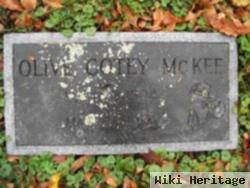 Olive Cotey Mckee