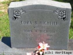 Cora B Highfill