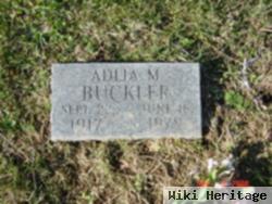 Adlia M Buckler