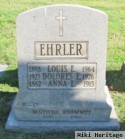 Anna L. Dahm Ehrler