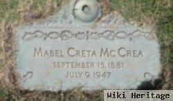 Mabel Creta Miller Mccrea