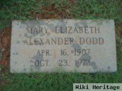 Mary Elizabeth Alexander Dodd