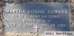 Martha Louise Gorder