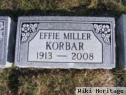 Effie Miller Korbar