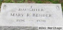 Mary R Rieker Bender