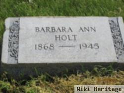Barbara Ann Holt