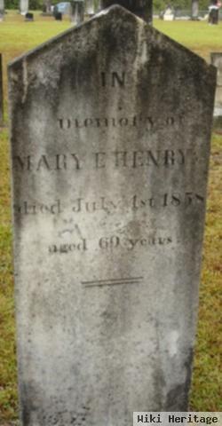 Mary E. Henry