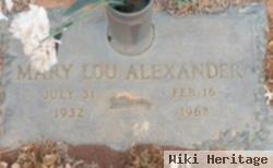 Mary Lou Klassen Alexander