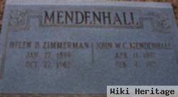 John W.c. Mendenhall