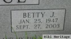 Betty J Prince