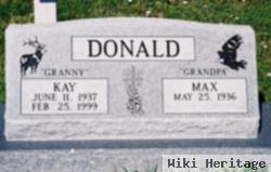 Sandra Kay Bailey Donald