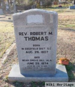 Rev Robert Martin Thomas