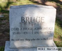 Lydia A Bruce