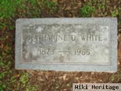 Katherine D Blanche White