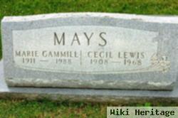 Marie Gammill Mays