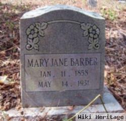 Mary Jane Cheek Barber