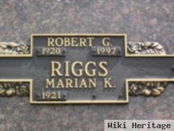 Robert G Riggs