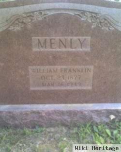 William Franklin Menly