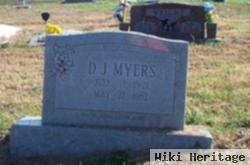 D J Myers