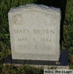 Mary Brown