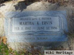 Martha K. Kluth Ervin