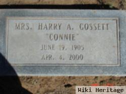 Connie "mrs. Harry A." Gossett