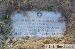 John William "johnny" Henderson