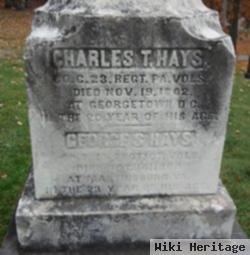 Charles T Hays