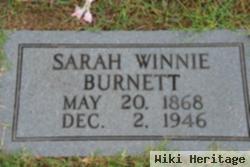 Sarah Winnie Cox Burnette